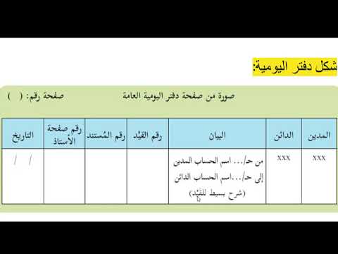 دفتر اليومية